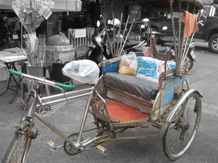 A trike bike, thai style