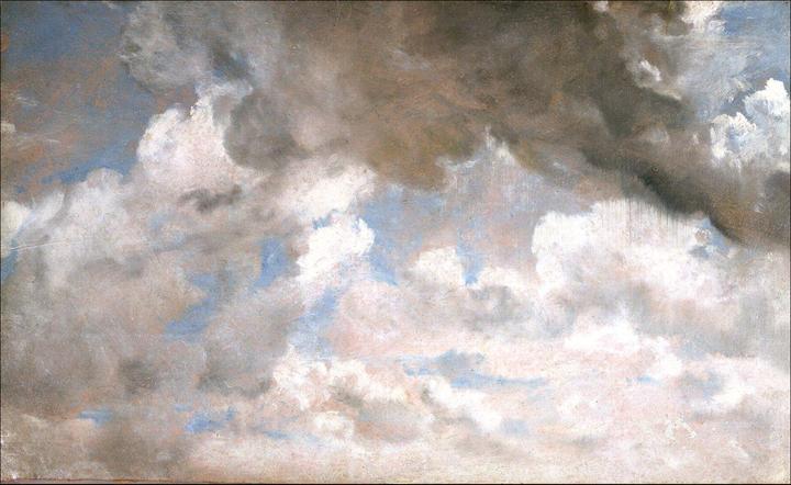 John Constable Cloud Study circa 1822