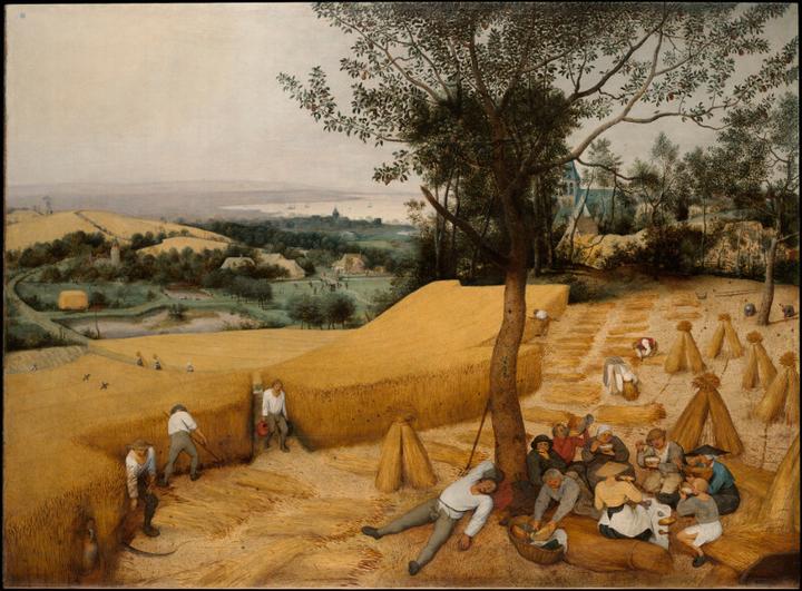 Lazing on a Sunny Afternoon AKA The Harvesters by Bruegel